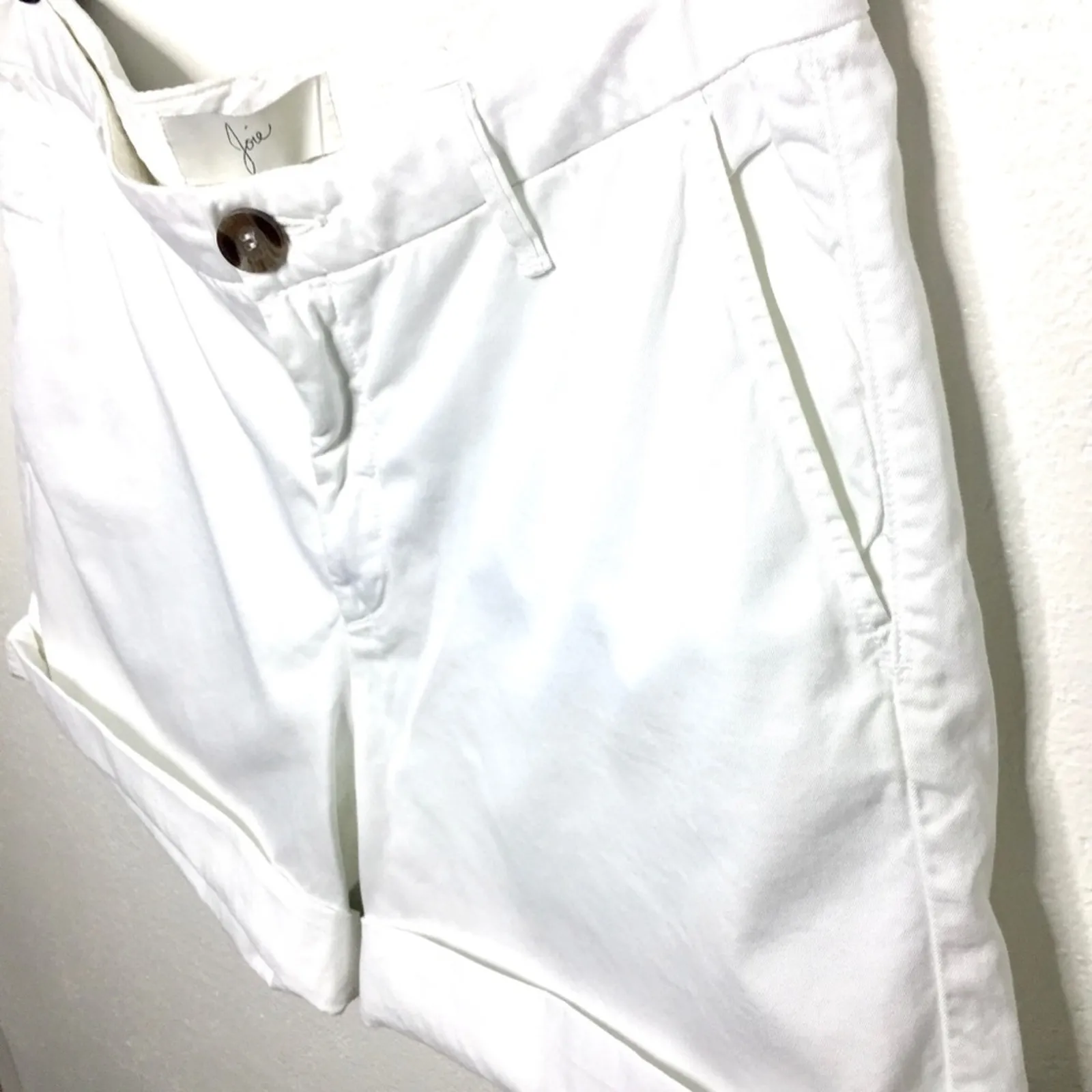 Joie Traveller White Bermuda Shorts Size 30 - Image 5