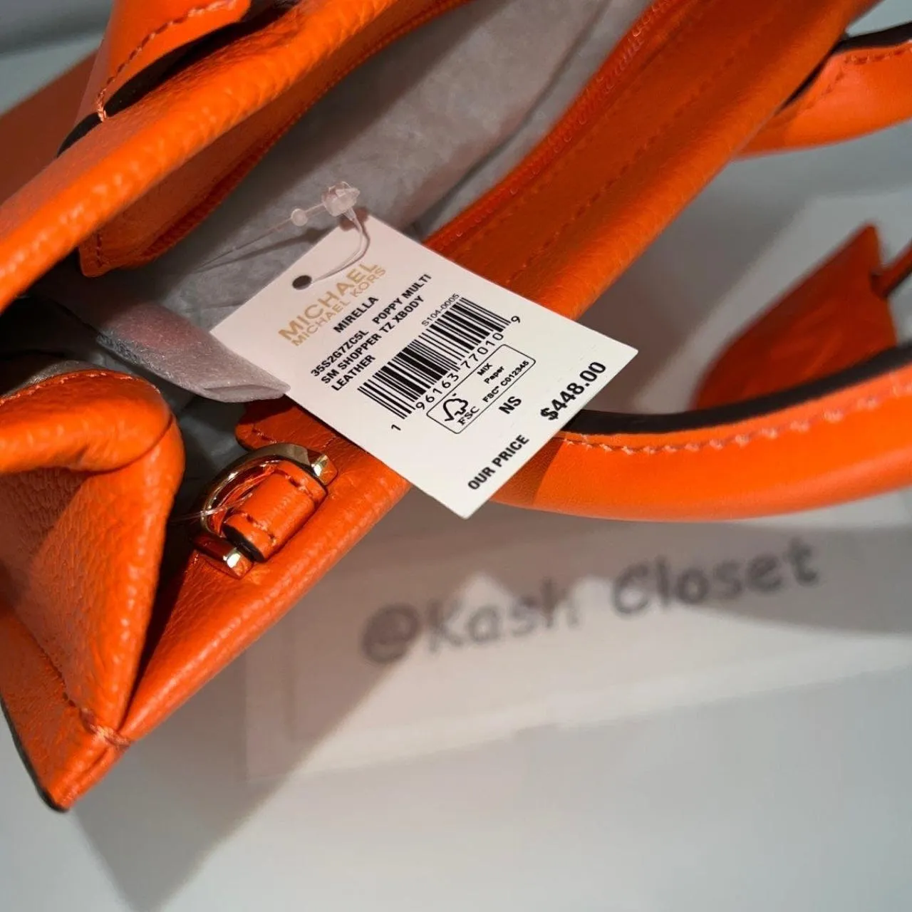 Poppy Multi Mirella Small Shopper Handbag Crossbody - Image 7