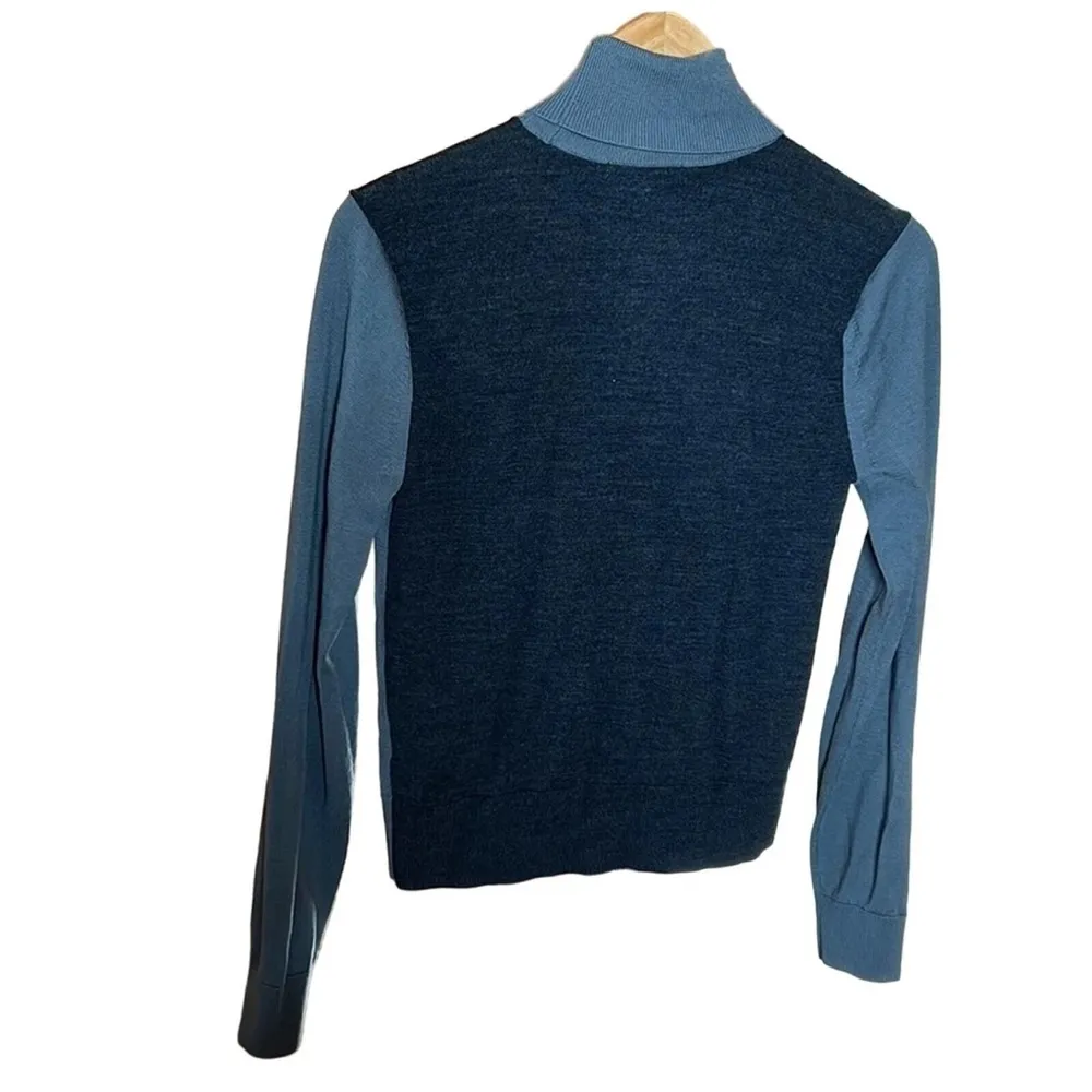 JW Anderson x UNIQLO Extra Fine Merino Wool Gray Turtleneck Sweater Size XS - Image 6