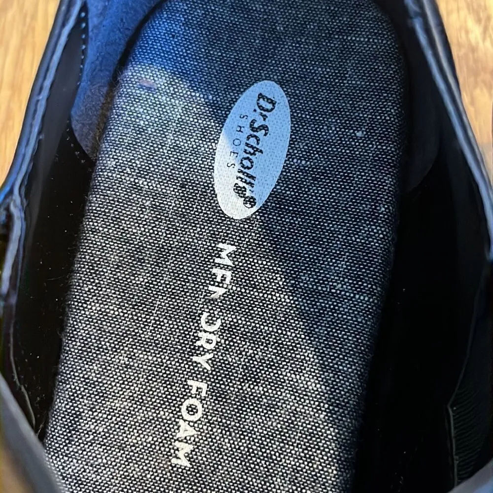 Dr. Scholl’s Black Short Booties w/ Memory Foam & Subtle Geometric Design - Image 7