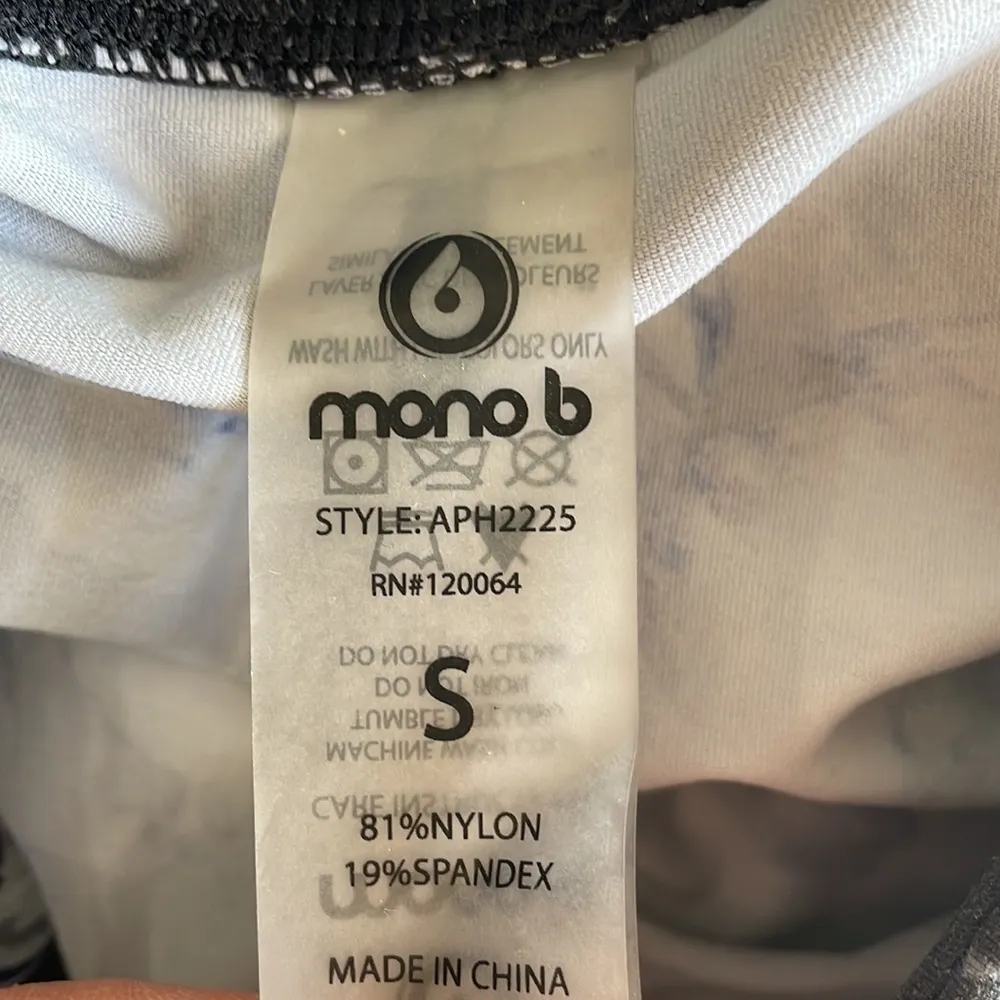 Mono B Floral Leggings Black - Image 4