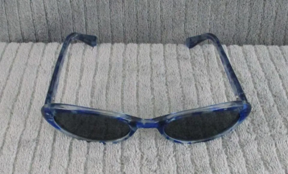 New Divine Eyewear Lara sunglasses Blue Tort/Smoke - Image 6