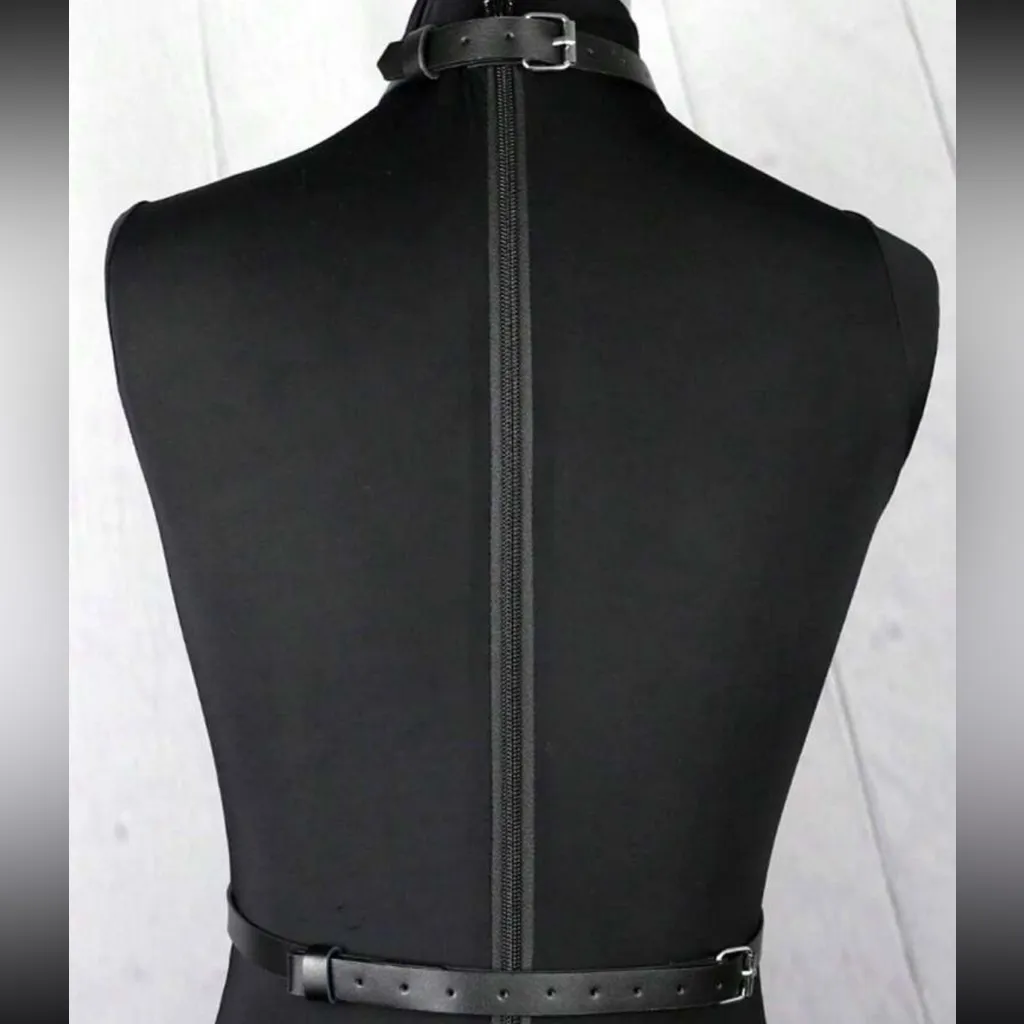 Oring O Ring Harness Belt New Black - Image 8