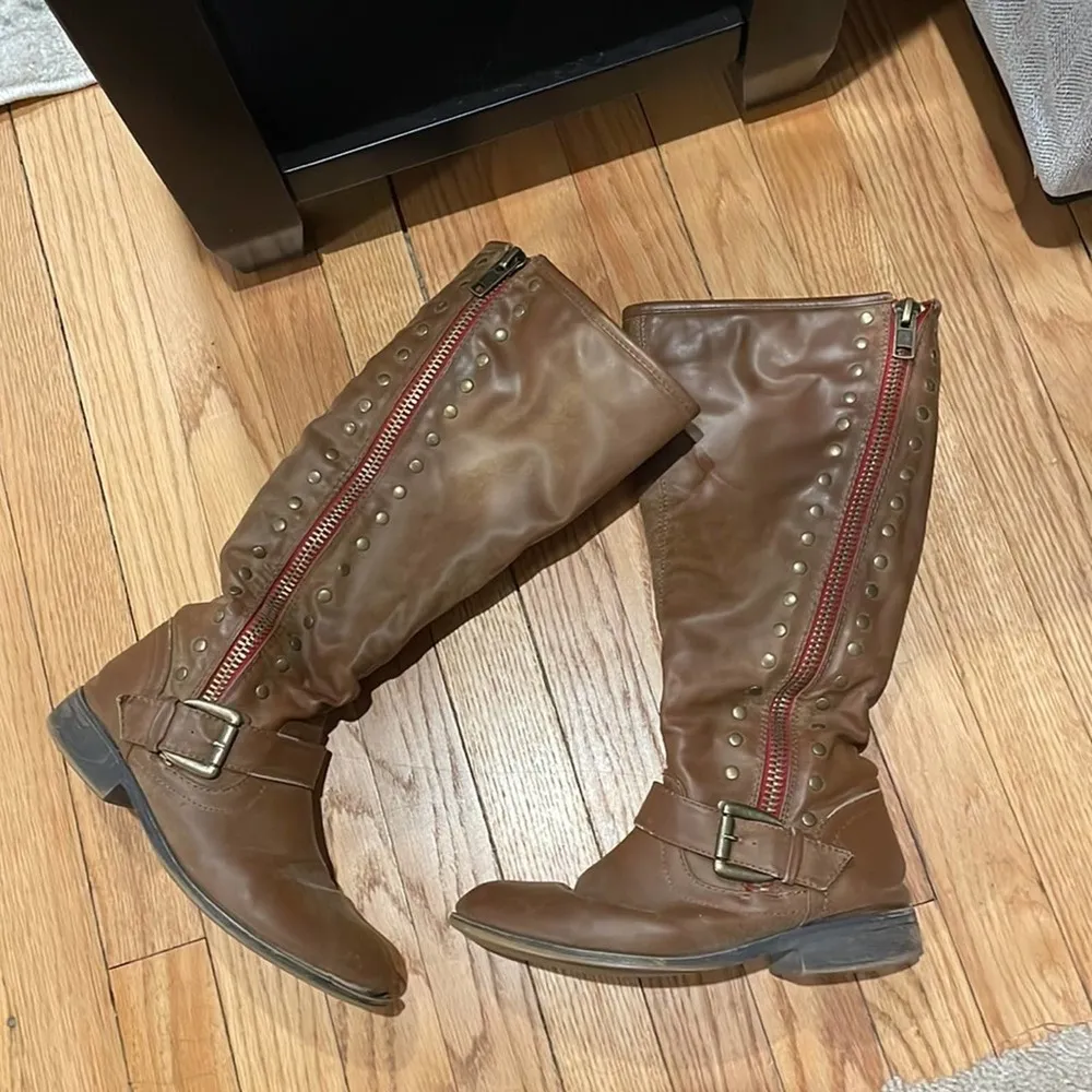 Steve Madden brown boots size 7 - Image 3