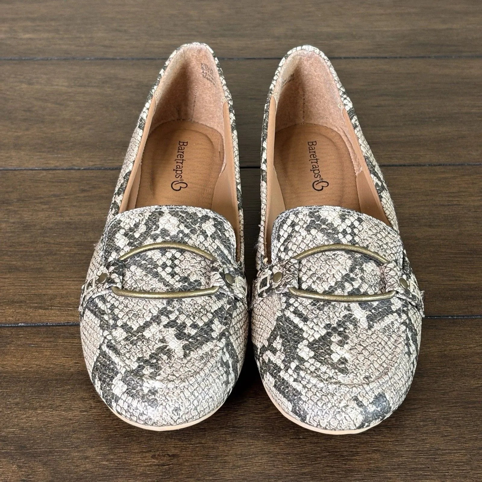 Baretraps Kellye Snake Patterned Women's Loafers Size 7.5 New! - Image 2
