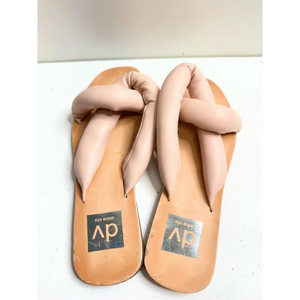 DV‎ Dolce Vita Sandals Womens Size 5.5 Pink Janae Slip On Flats - Image 6