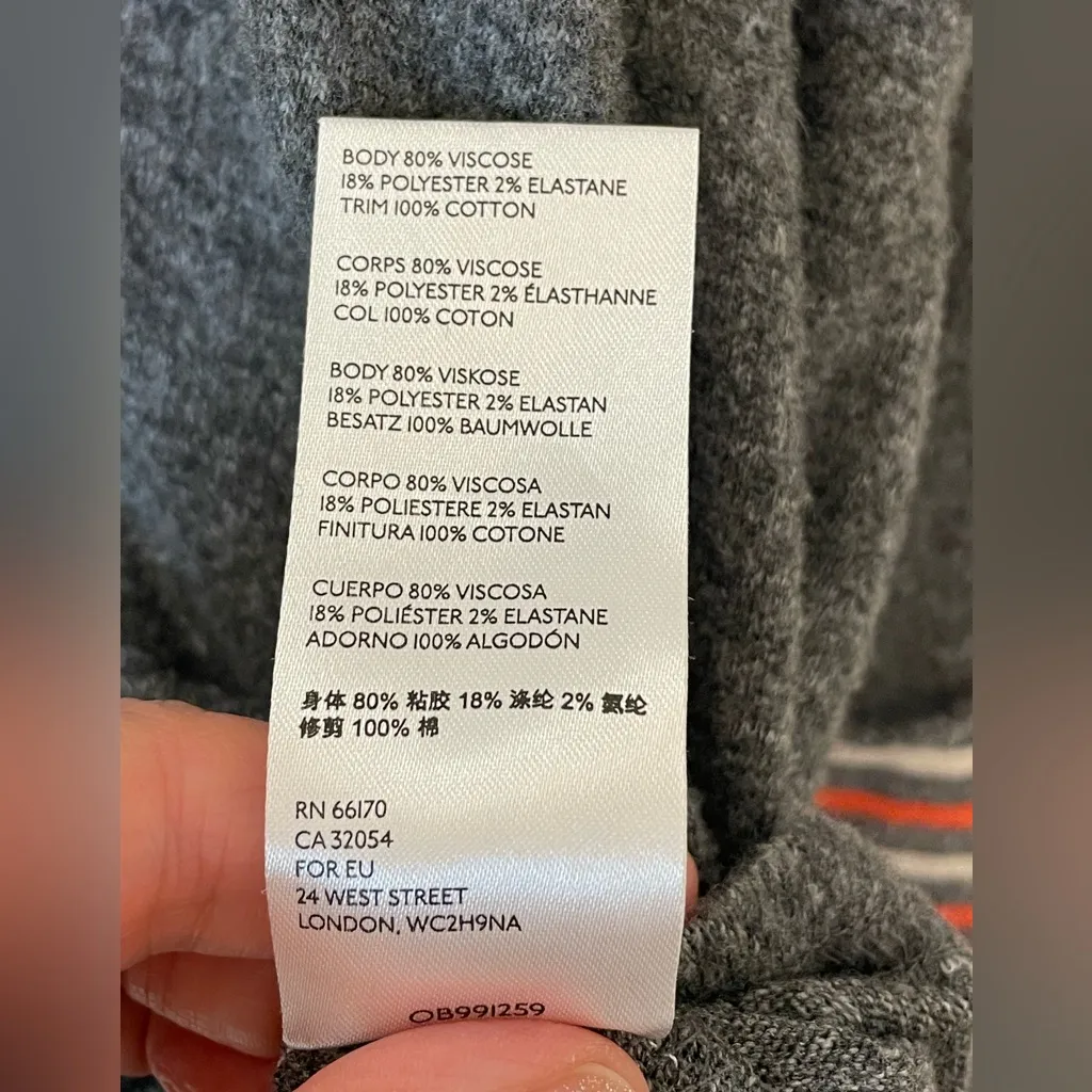 Free People Women’s Cooper Striped‎ Long-Sleeve T-Shirt Size XS - Image 11