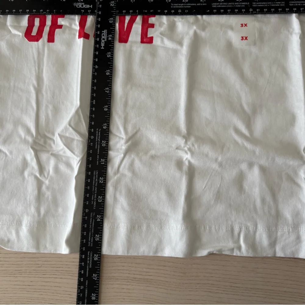 Women's United States of love shirt white plus size old navy fresh size 3X. - Image 11