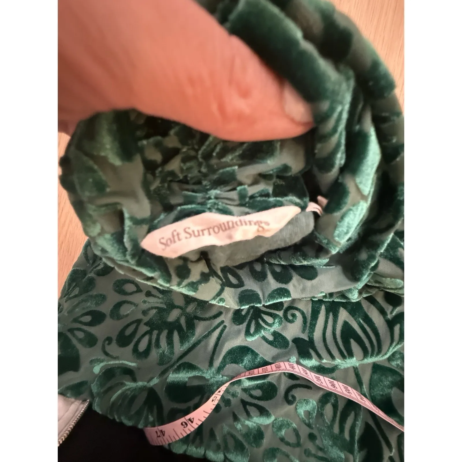 Soft Surroundings Walden Velvet Turtleneck Size PS 2319 - Image 7