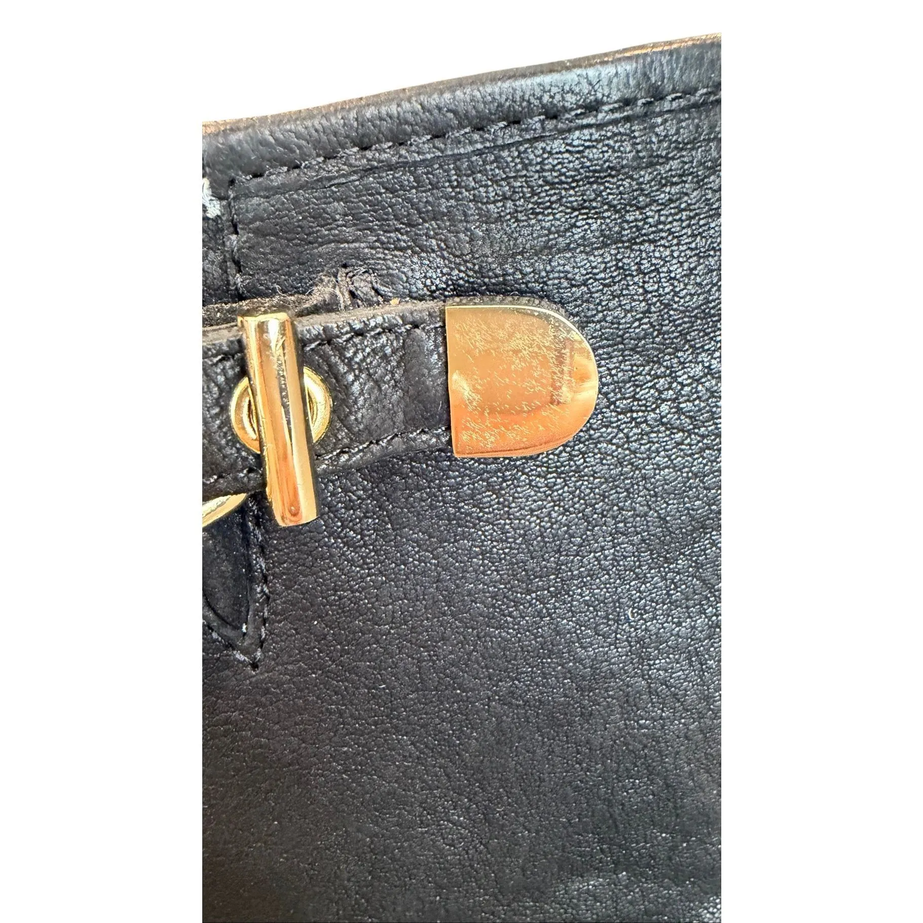 Vince Camuto Black Leather Riding Boots size 7.5 - Image 7