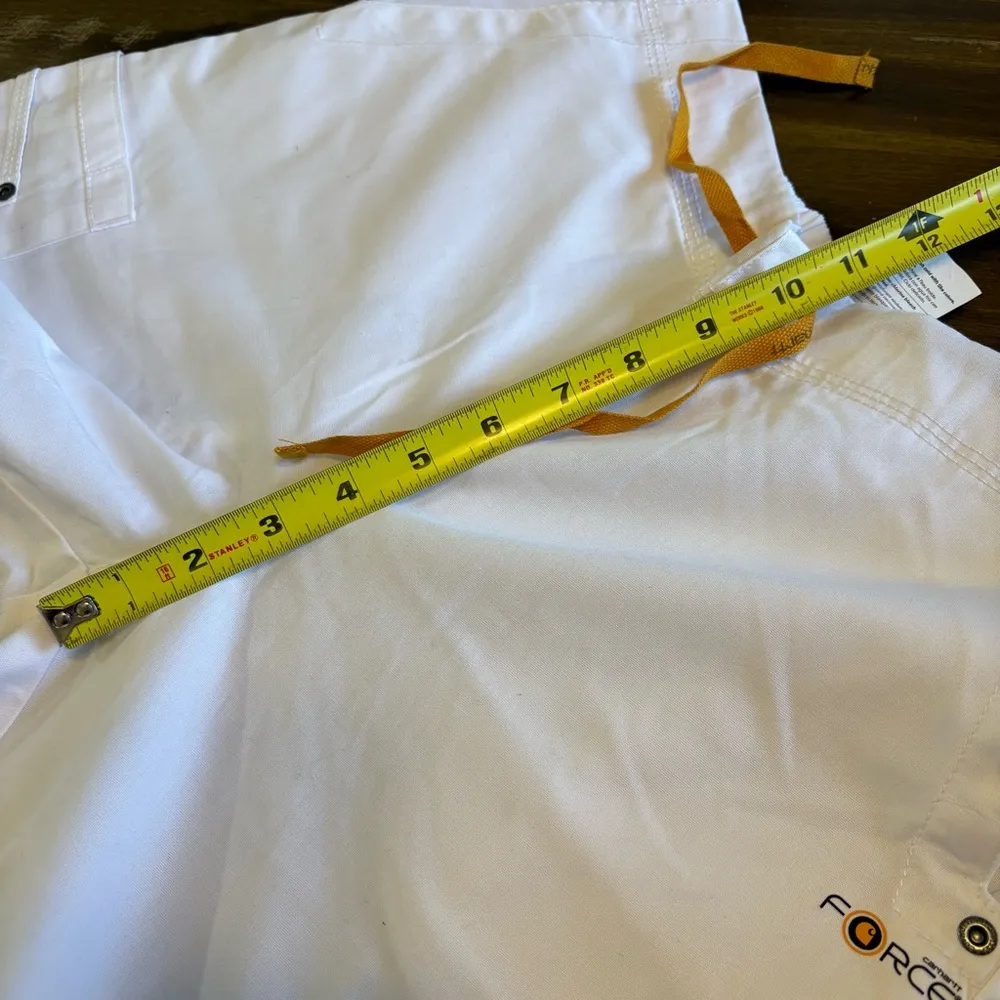 Wonderwink 504 Women's Straight Leg Cargo Pant Scrubs Work White Nurse Force S - Image 7