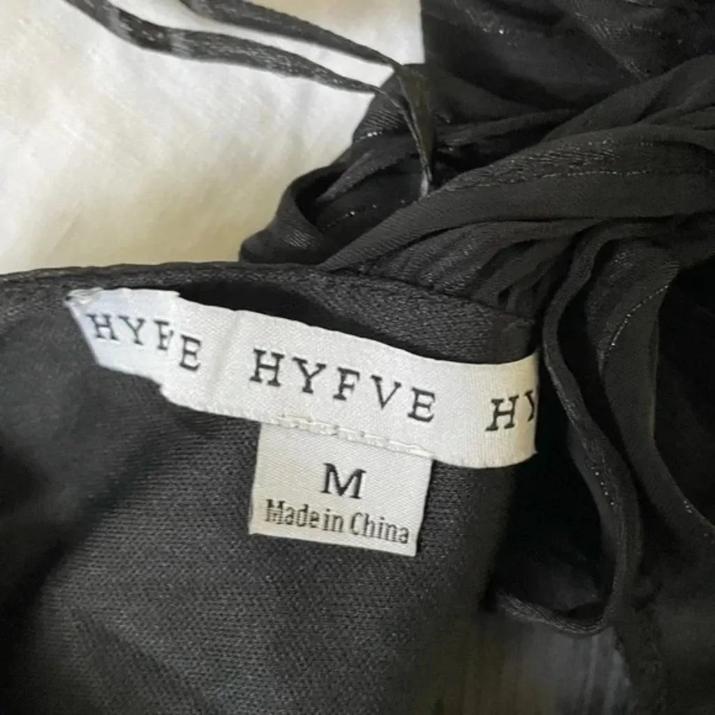 Hyfve Little Black Sparkle Dress - Image 8