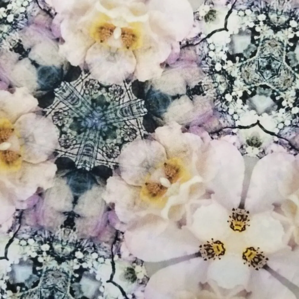 TED BAKER Cynaria Scallop Edge Cami Orchid Floral Kaleidoscope Print Medium NWOT - Image 5