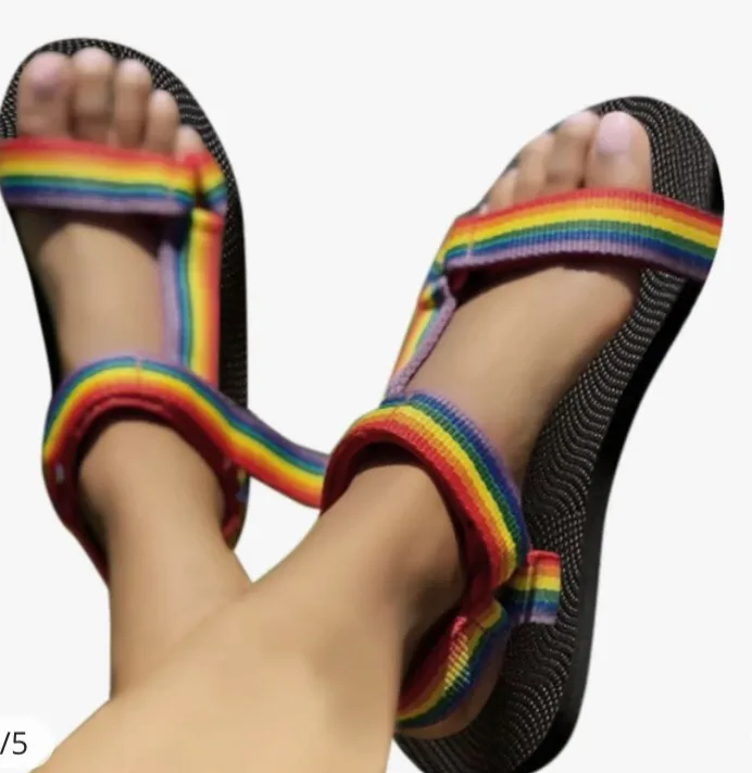 Chacos Rainbow Pride Women’s Sandals..Size:8 - Image 11