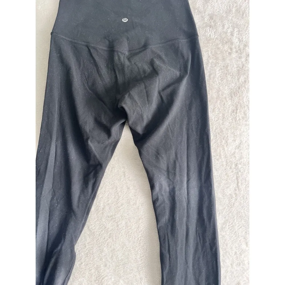 Lululemon Align High Rise Pant Black Tight Full Length 28” Size 6 - Image 3