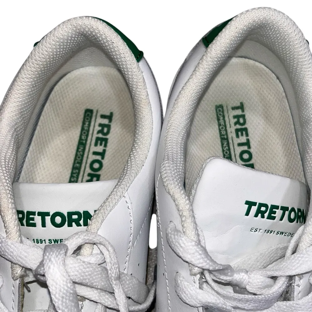 Tretorn Center Court White Leather Lace Up Sneakers Women’s size 10 - Image 7