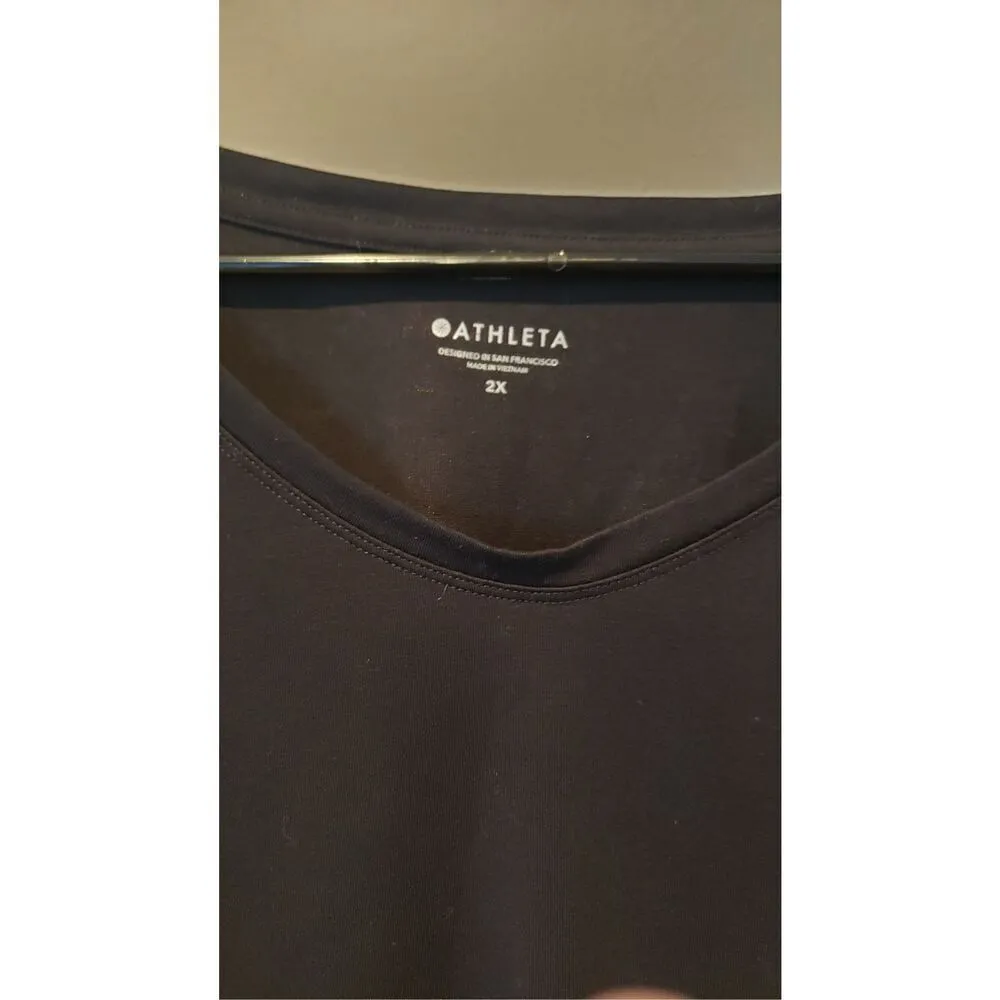 Athleta Womens Top Short Sleeve  2x - Image 3