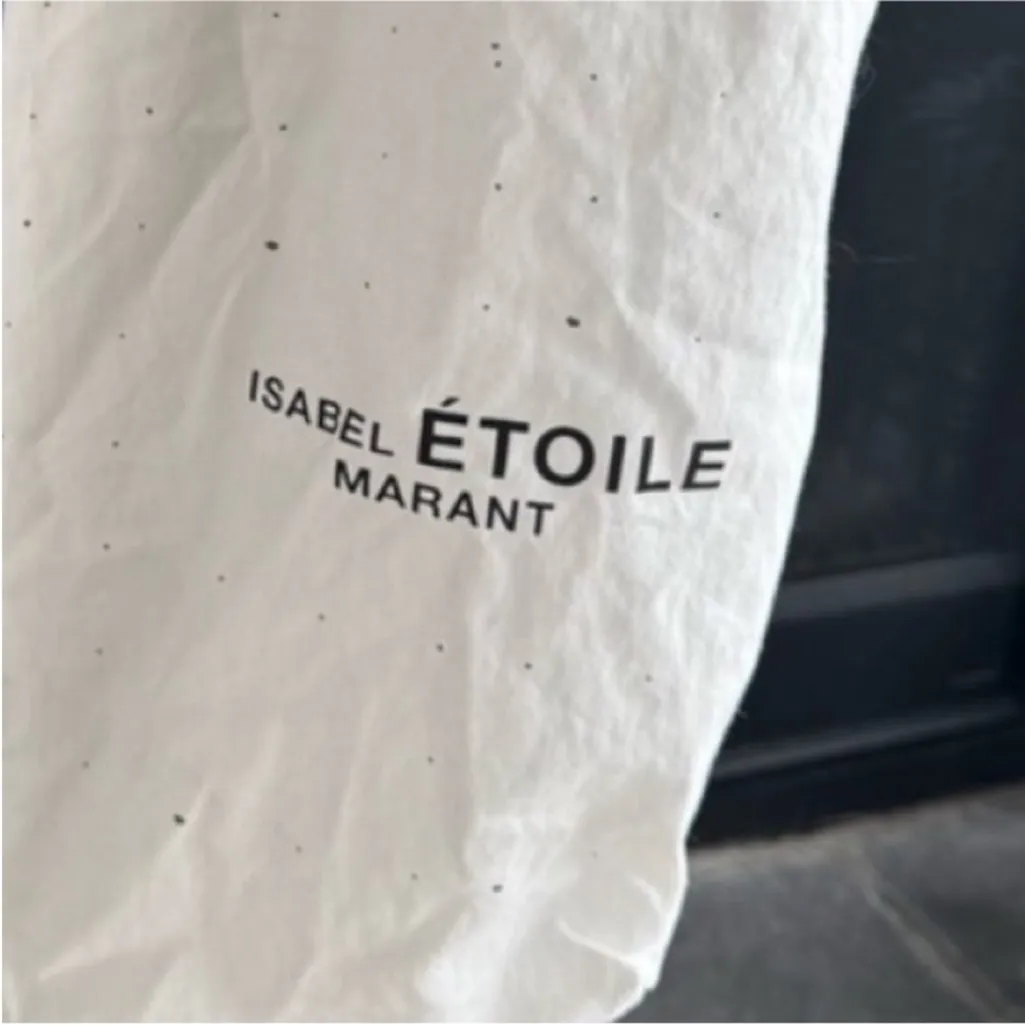 Isabel Marant Blue and White Graphic Tote - Image 13