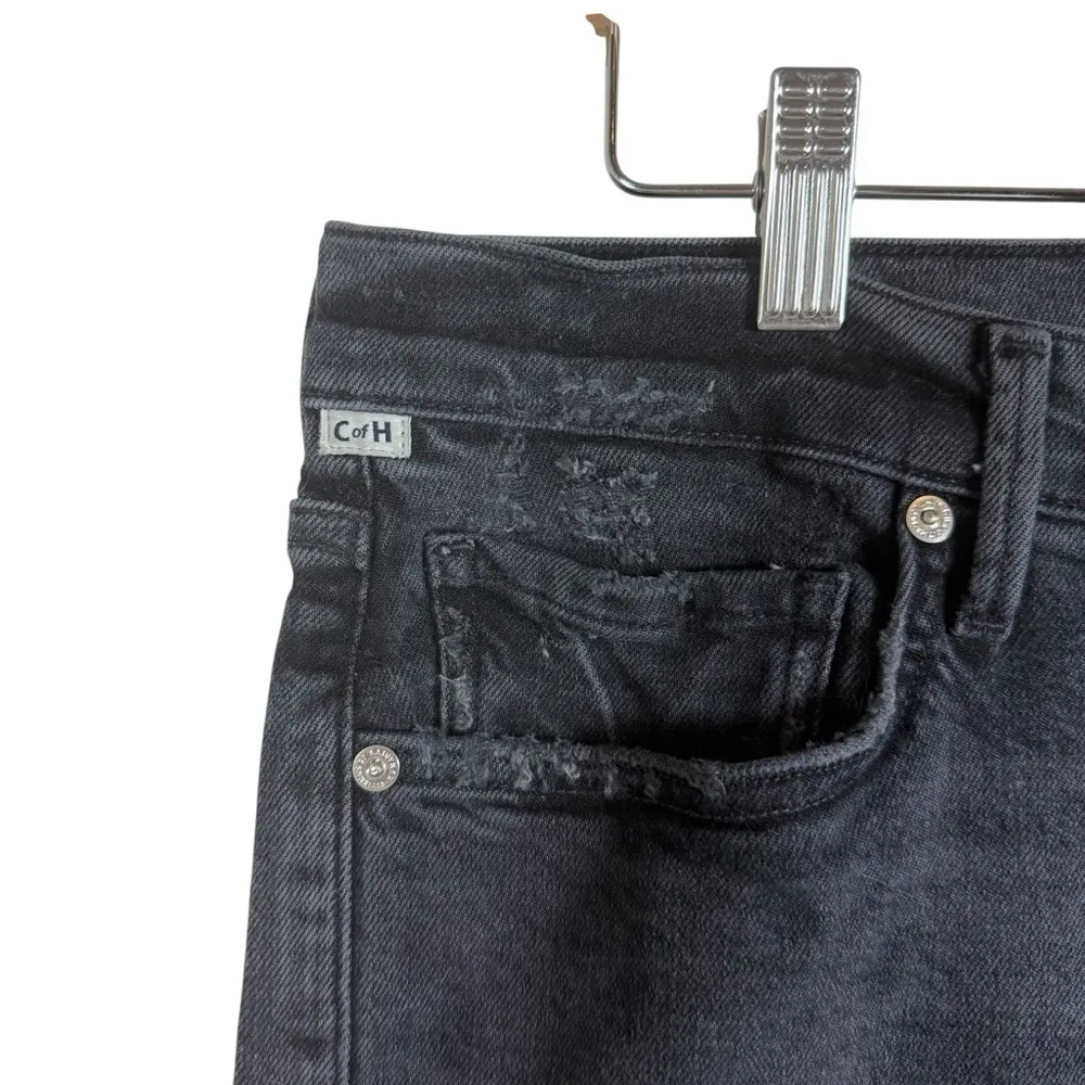 Citizens of Humanity Women’s Ella Mid Rise Slim Crop Jeans Film Noir 30 - Image 4