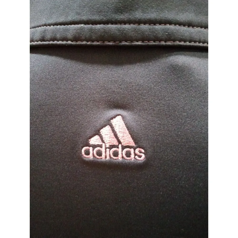 Adidas Womens Navy Collared Tour Championship by Coca Cola Top Blouse Size XL - Image 7