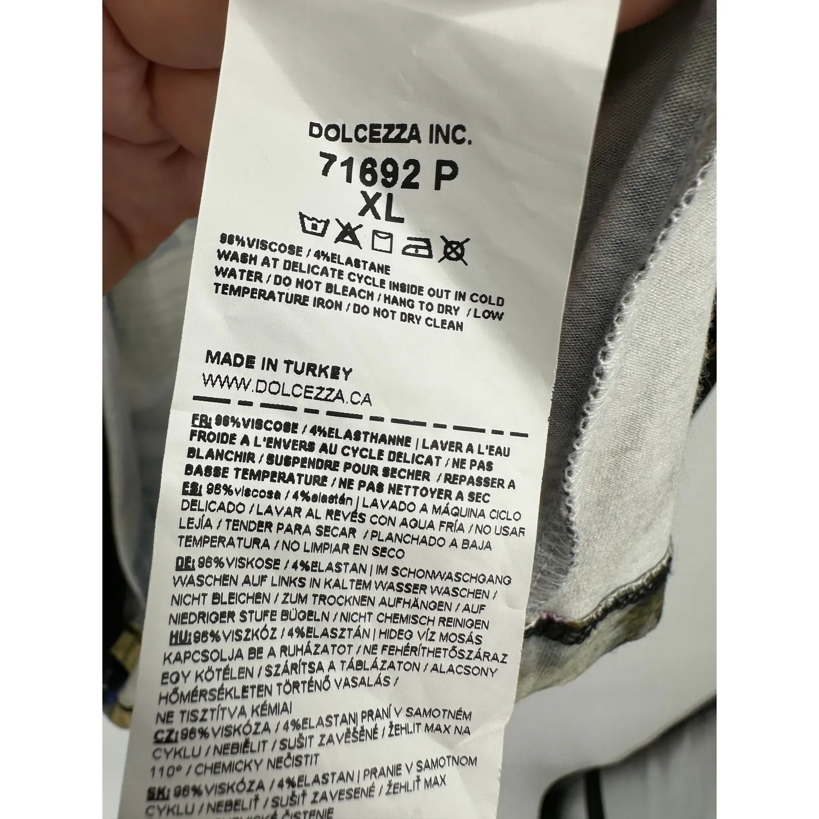 Simply Art by Dolcezza Cardigan Women XL Open Front Unique Artsy Lightweight - Image 8