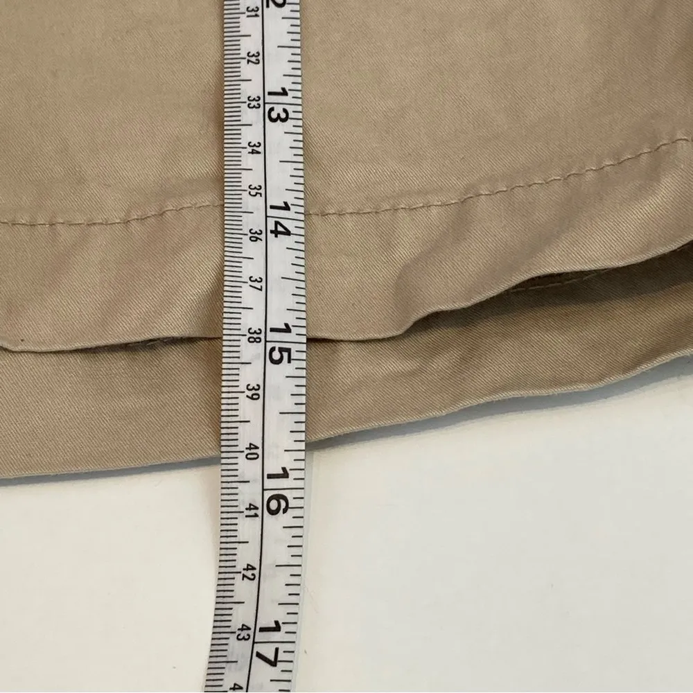 Old Navy Ulimate Slim Khaki Chino Shorts Flat Front size 6 - Image 12