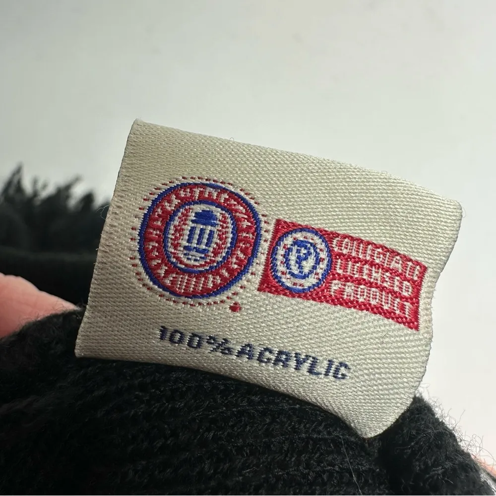 Oregon State Beavers OSU Beanie KNIT HAT CAP Fair Isle Unisex Ear Flaps Pom Pom - Image 5