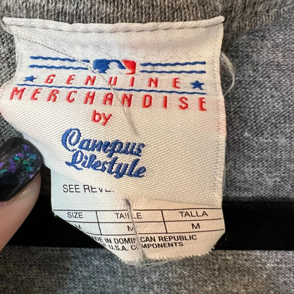 Genuine Merchandise Campus Lifestyles Los Angeles Dodgers Shirt Women's Medium - Image 5