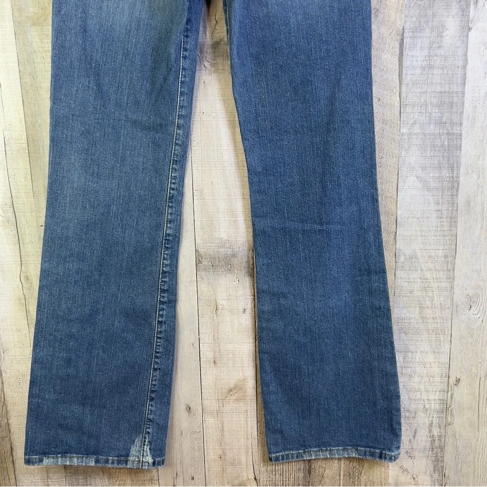 X2 Denim Laboratory Flare Leg Size 2 Reg w/5 Pockets & Belt Loops & Dist… - Image 13