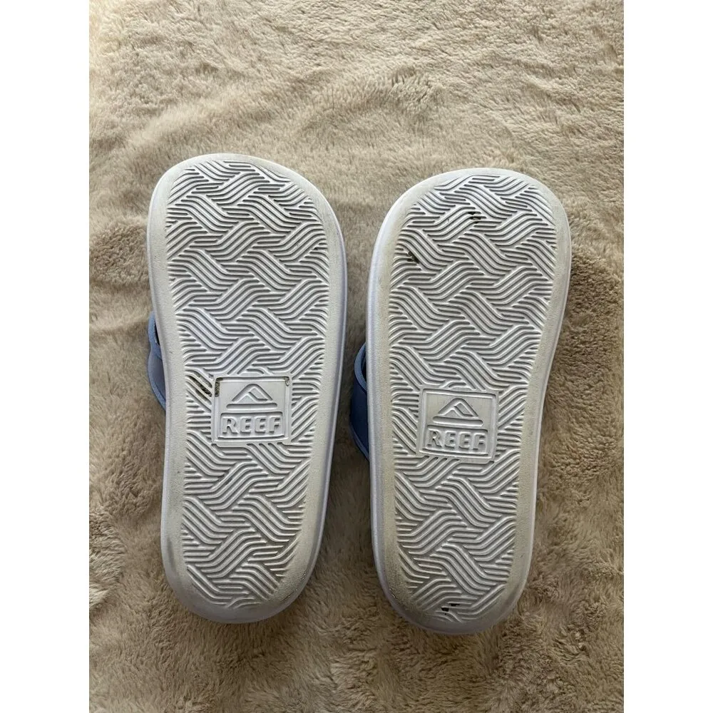 Reef Womens Sierra Light Blue Platform Sandals Size 6 Synthetic Upper Comfortabl - Image 9