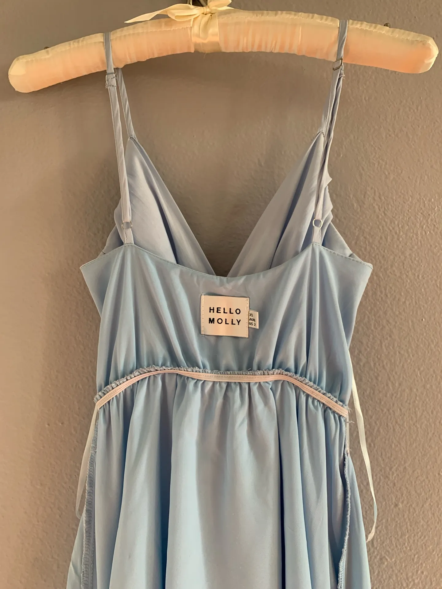 Fuel To My Fire Midi Dress Steel Blue - Image 24