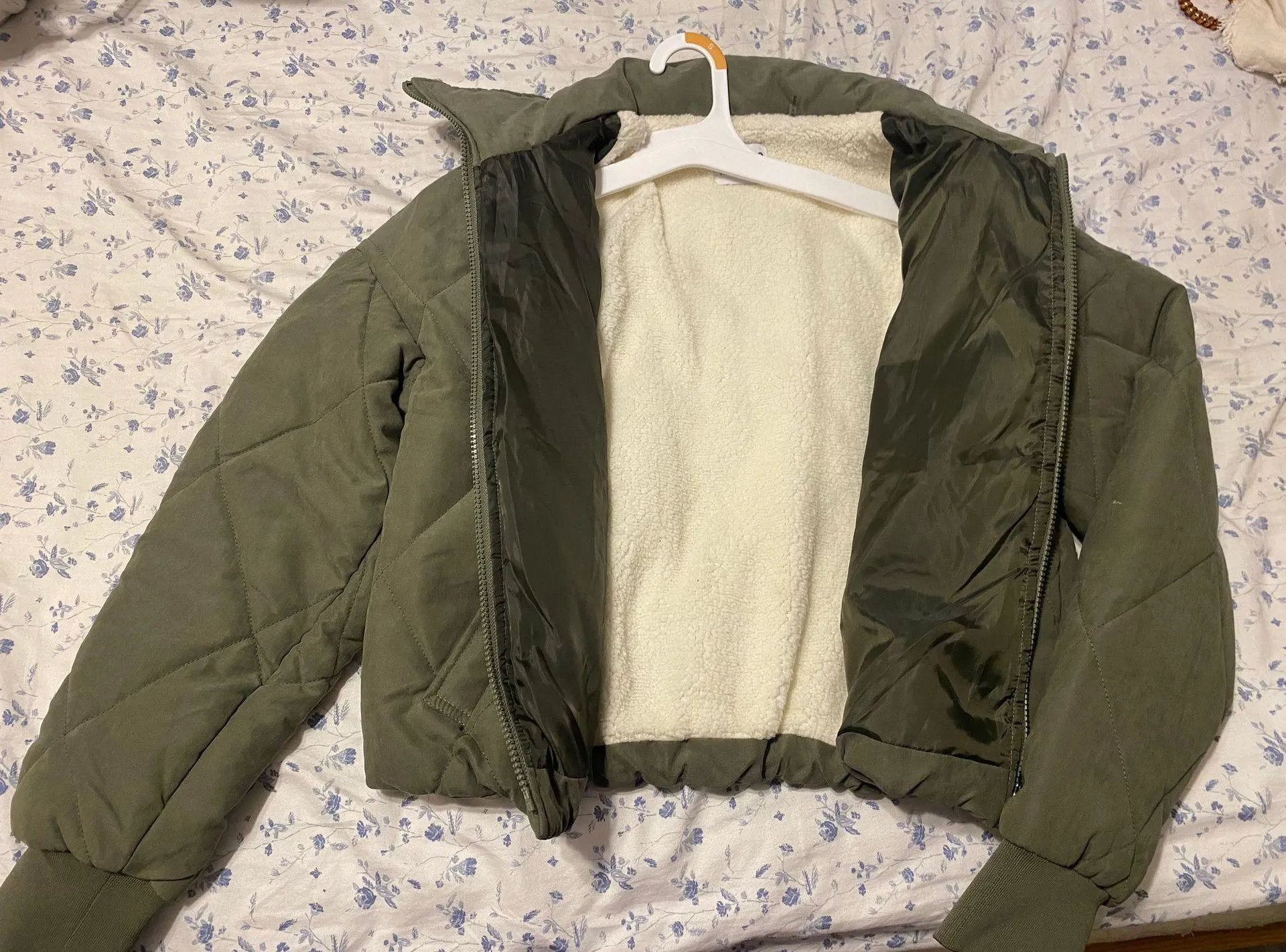 Ci Sono Olive Green Jacket - Image 2