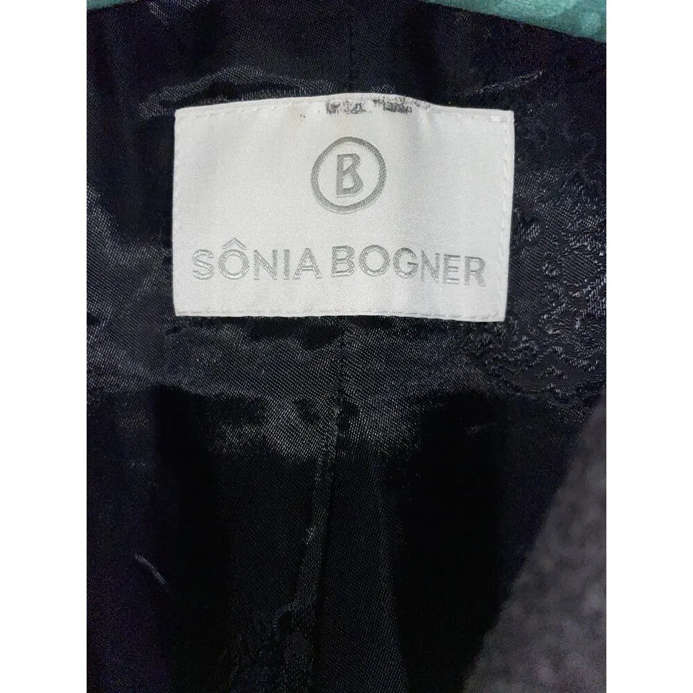 Sonia Bogner Charcoal Angora Blend Blazer size 6 Gray - Image 5