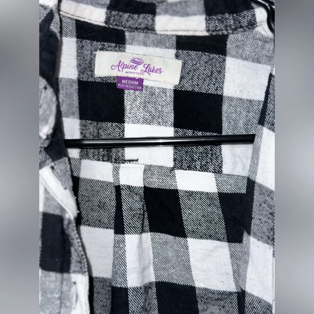 Button Blouse Black Size M - Image 5