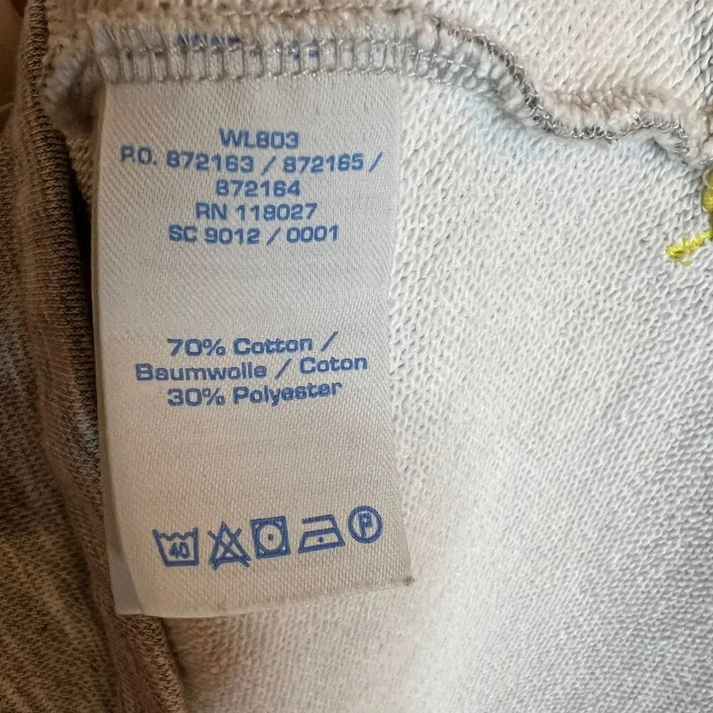 BODEN Cowl Neck Pull Over Double Pocket Popover Drawstring Sweater Size 8 / M Gray Size M - Image 7