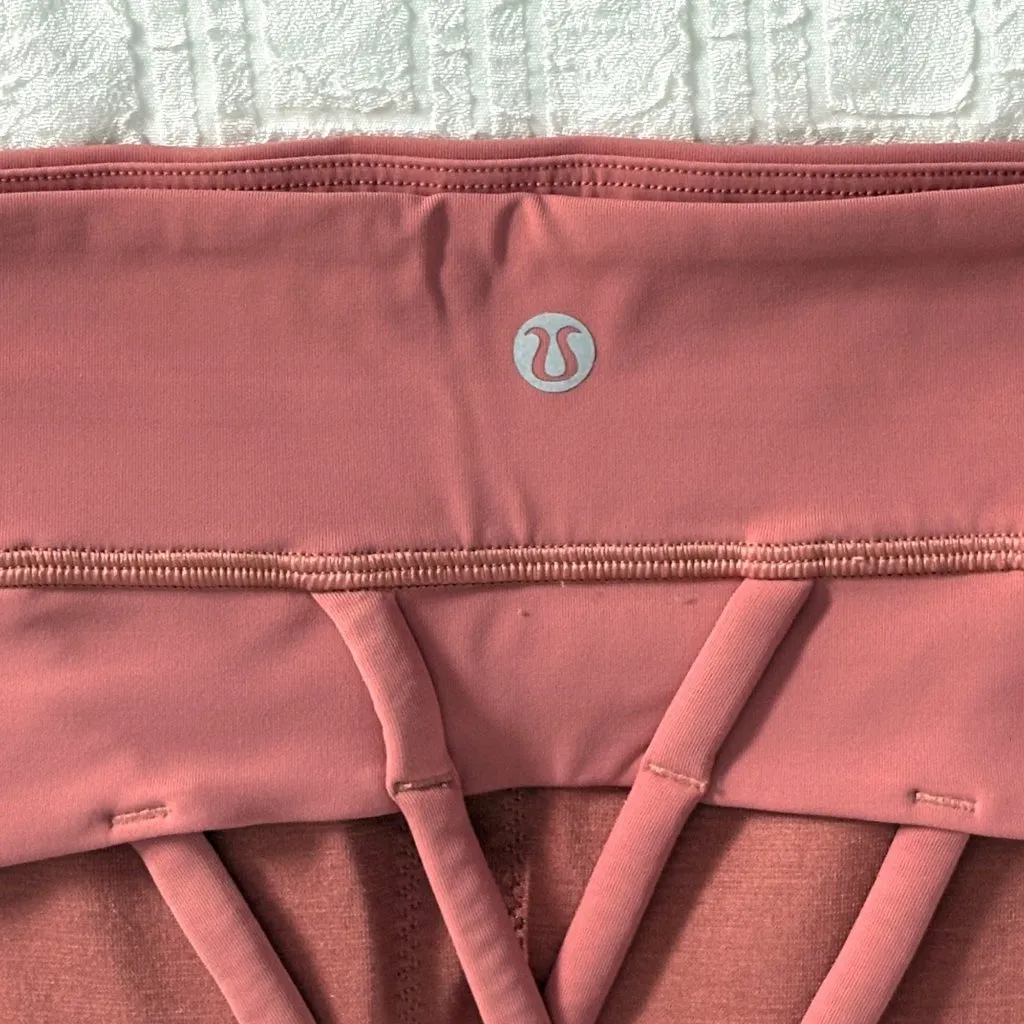 Lululemon Energy Bra High Neck Long Line Tough Briar Rose 6 - Image 6