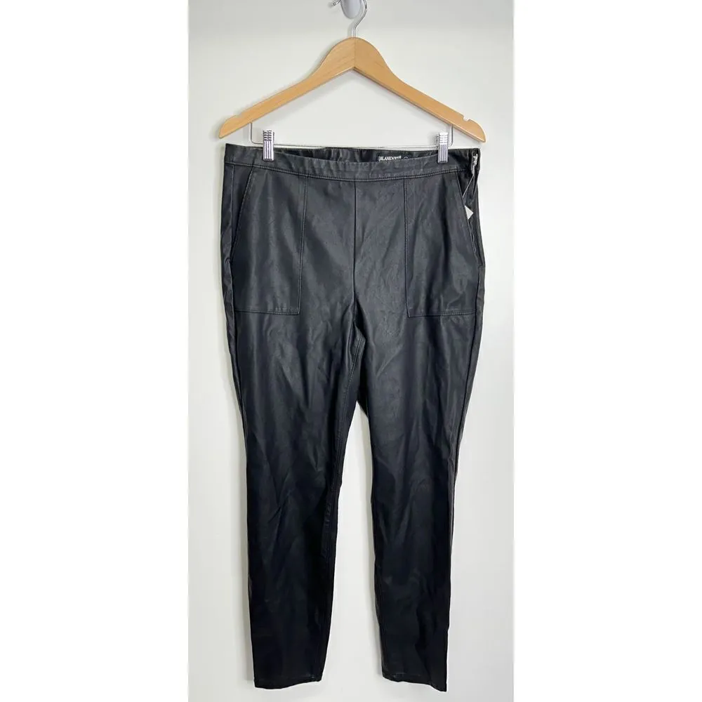 Blanknyc Womens Pants The‎ Bond Carbon Vegan Leather Legging Size 32 NWT Black - Image 3