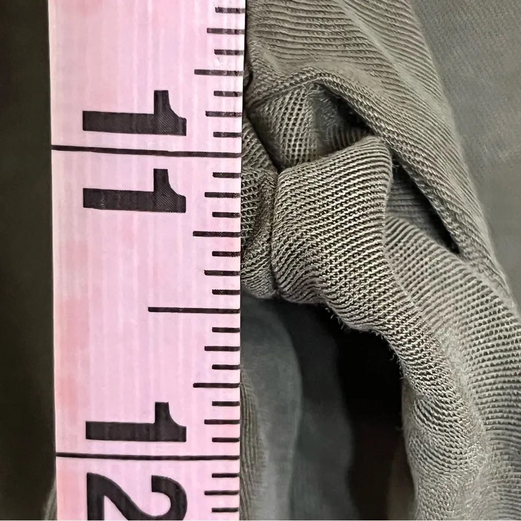 Cloth & Stone Anthropologie Pants Size Medium Pull On Jogger Side Buttons Olive - Image 7