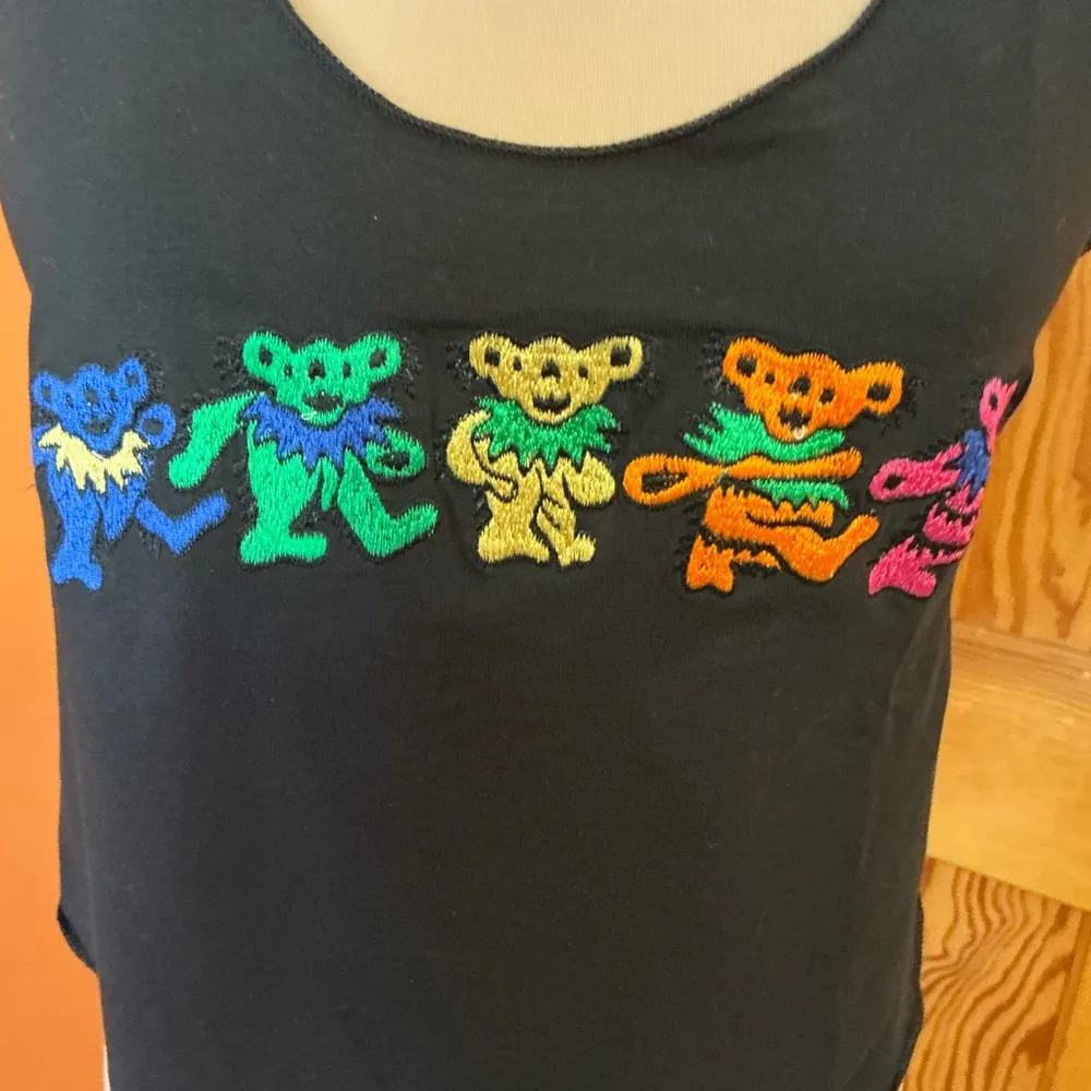 Grateful Dead embroidered bears halter top - Image 6