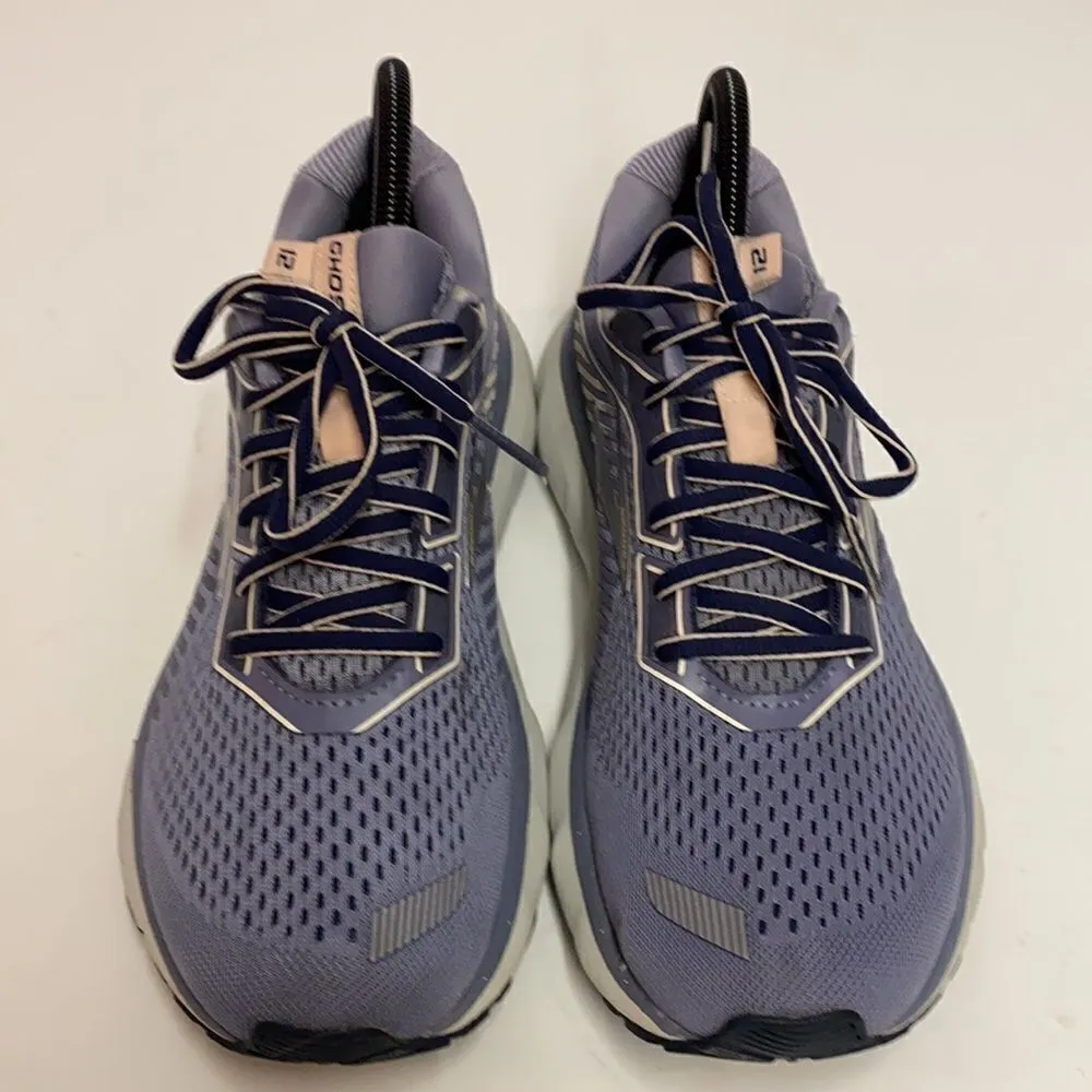 BROOKS GHOST 12 Grey Peach navy 9 US MEDIUM A12 - Image 5