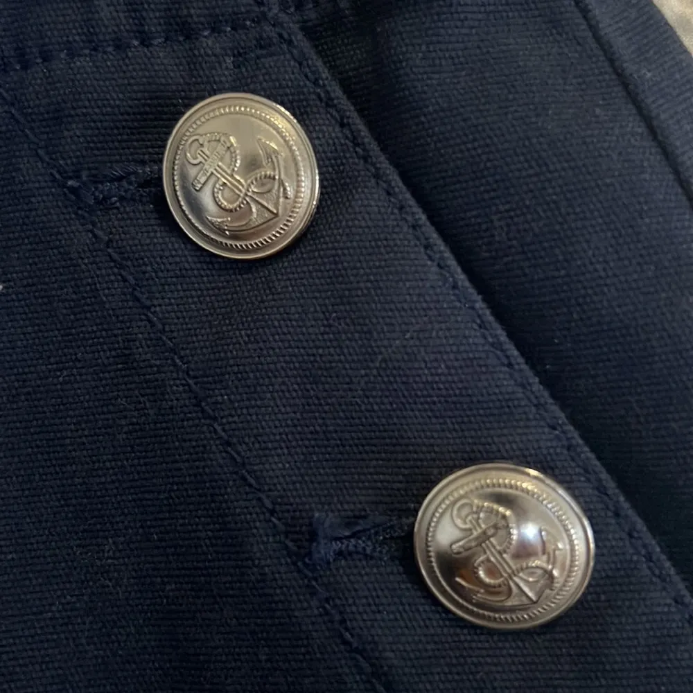 LOFT Blue Mini Pencil Skirt for Work - Image 9