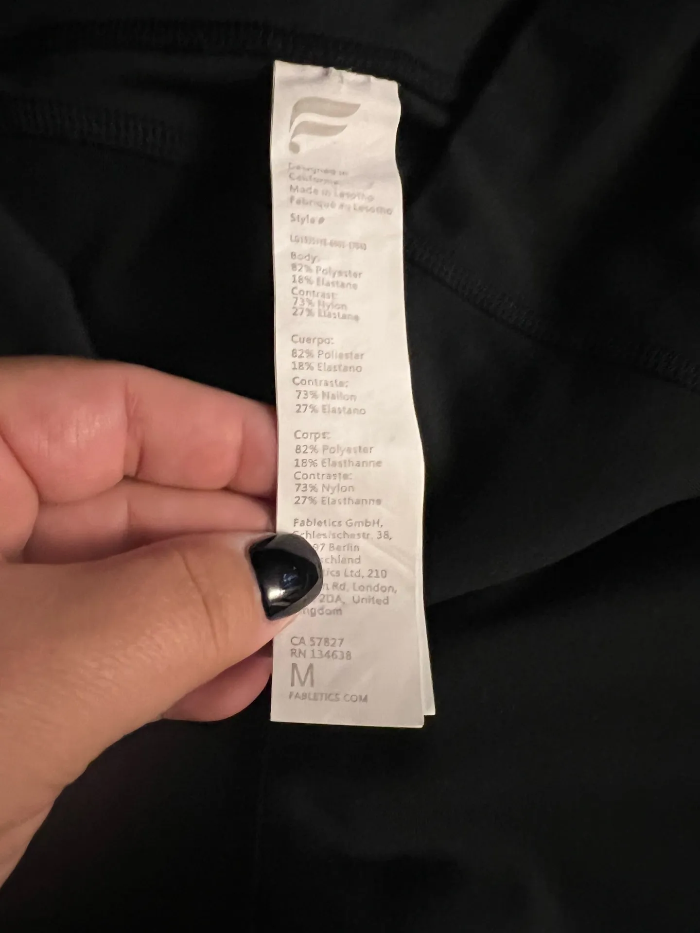 Fabletics PureLuxe High-Waisted 7/8 Leggings - Image 3