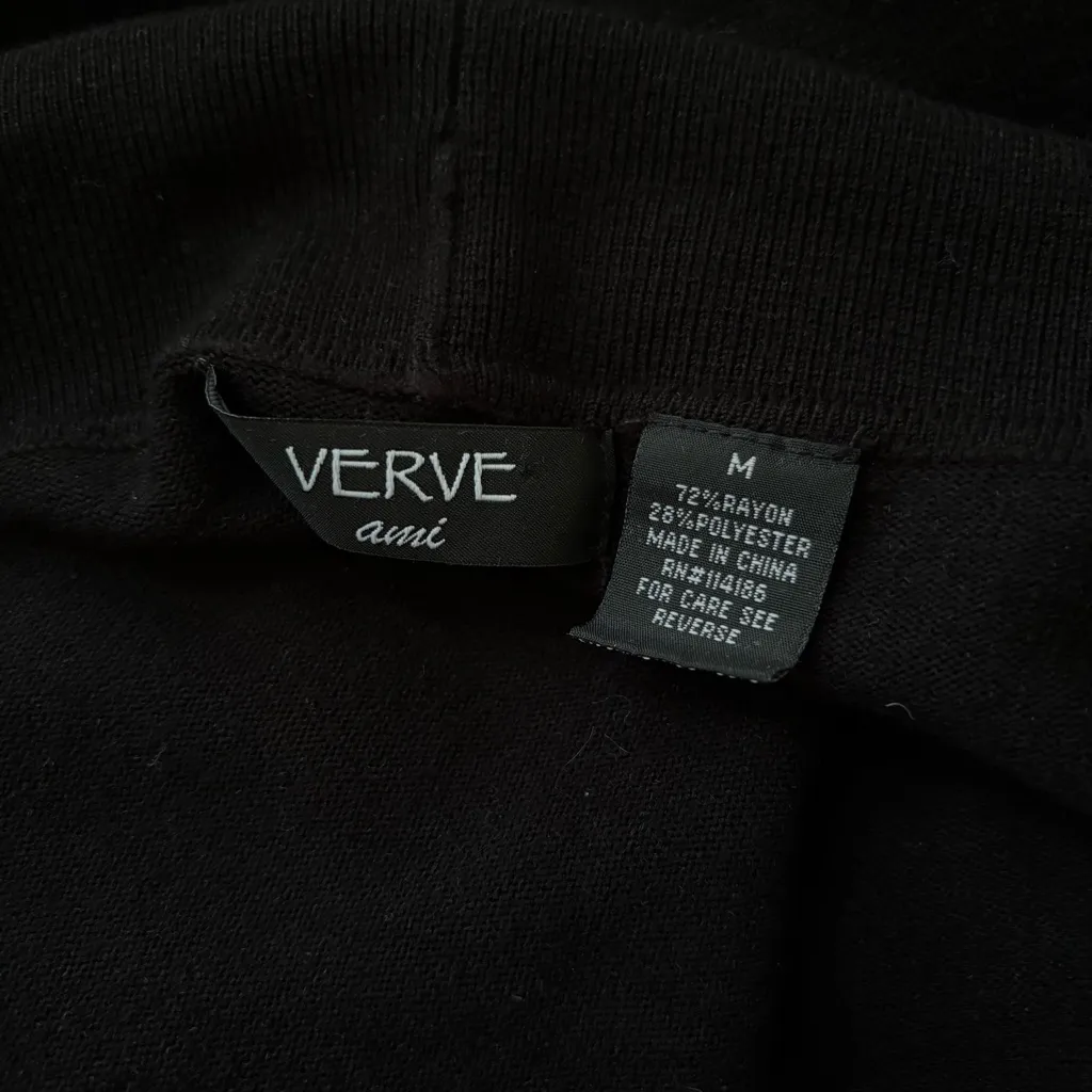 Verve Ami black cardigan - Image 4
