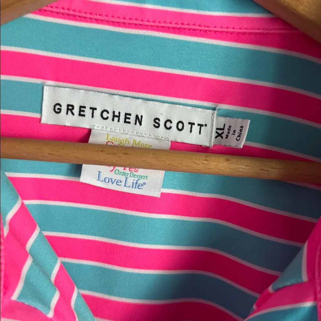 GRETCHEN SCOTT TWIST AND SHOUT DRESS GRAND BAZAAR BRIGHTS XL Pink - Image 7
