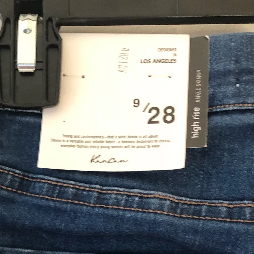 KanCan Jeans Hayden High Rise Ankle Skinny Dark Wash Sz 9/28 BNWT Style #KC7312M - Image 14