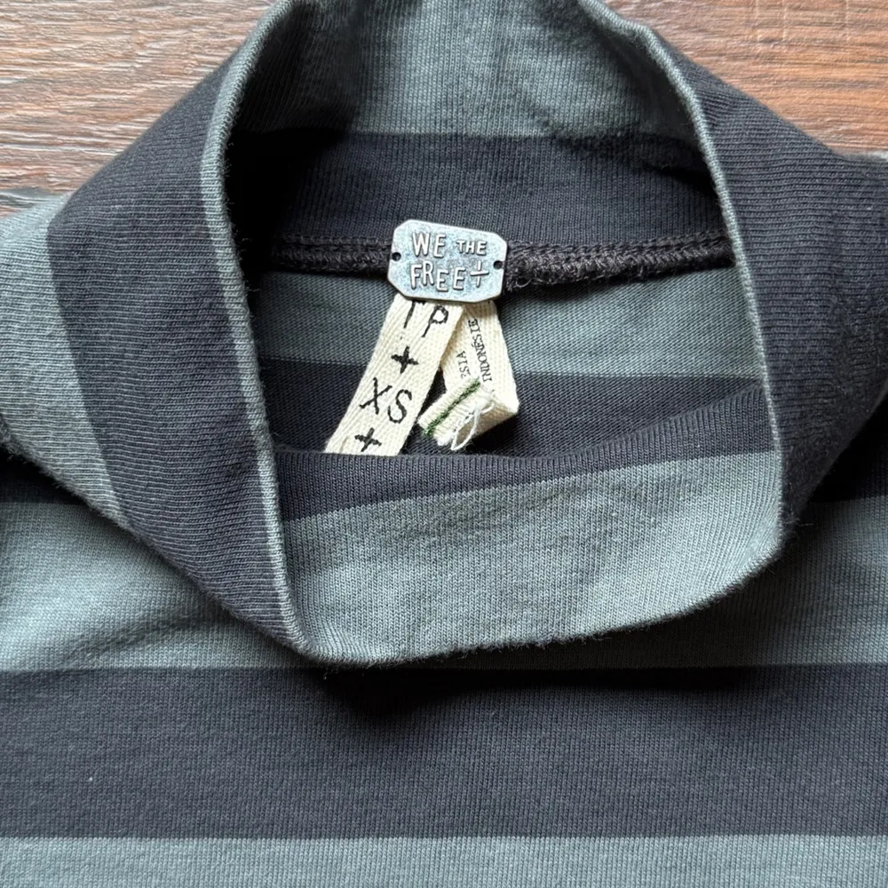 Free People We The Free Women’s “Mod About It” Striped Tunic Top Size XS NWT - Image 7