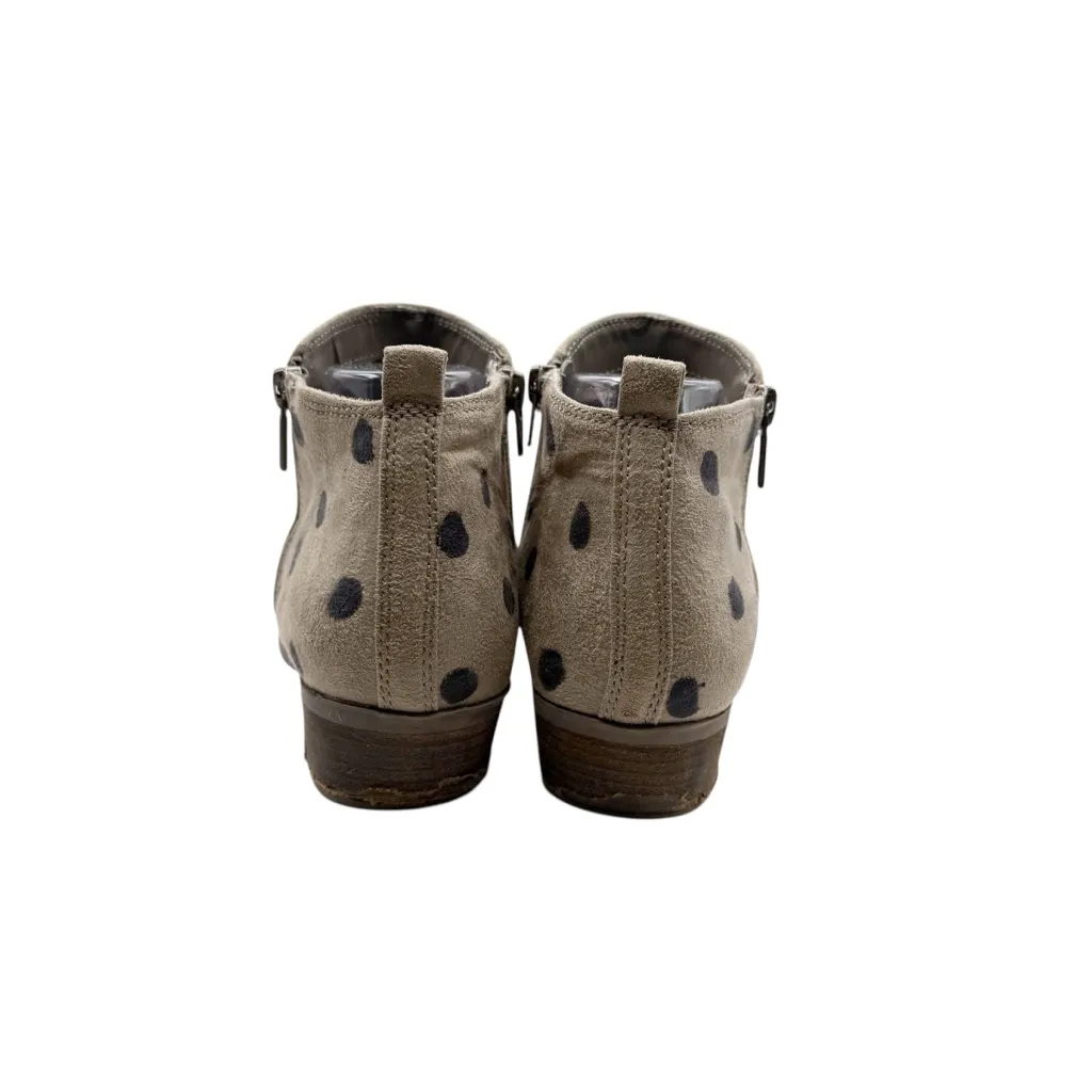 Carlos Santana Brie Polka Dot Ankle Boots size 9.5 - Image 2