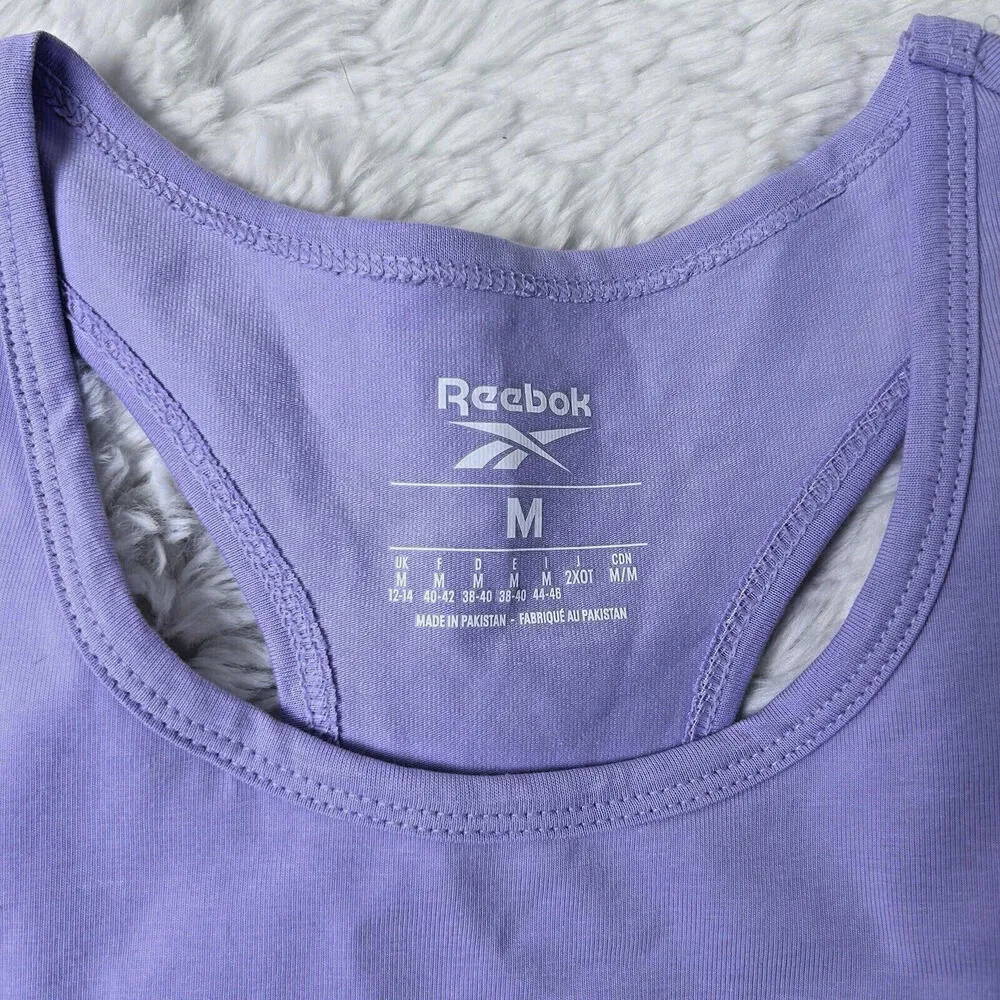 Reebok Women's Identity Sports Bra Lavender Purple Women's M - Image 6
