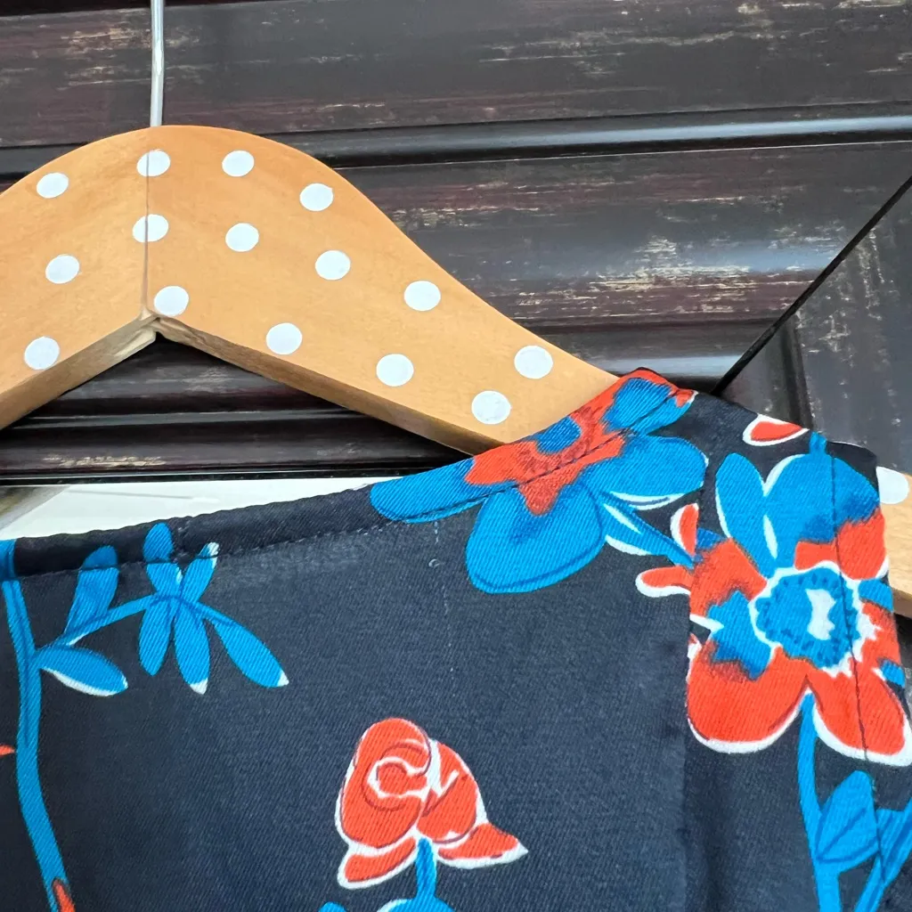 Thakoon Black Daisy Print Dress size 8 - Image 5