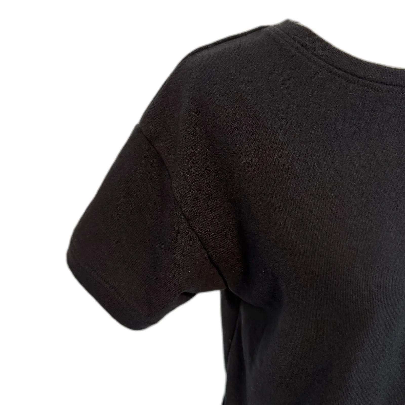 Fabletics | Odin Cinch Waist Detail Black Tee French Terry Fabric Size XS - Image 6